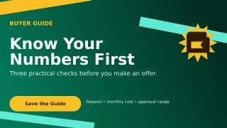 Kinetic Mortgage Tips Wide Ad — editable black real estate template, youtube thumbnail