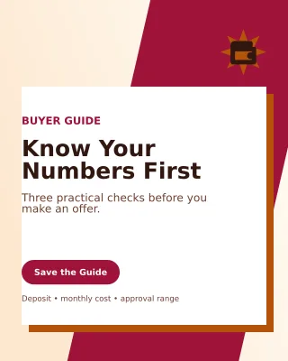 Neo Mortgage Tips Poster — editable white real estate template, instagram portrait