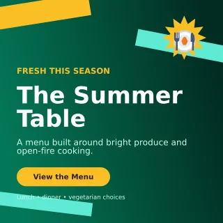 Kinetic Seasonal Menu Social Post — editable black restaurant template, instagram post