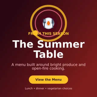 Orbit Seasonal Menu Social Post — editable black restaurant template, instagram post