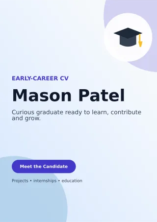 Aurora Graduate Resume Creative Resume — editable white résumé and career template, a4 print