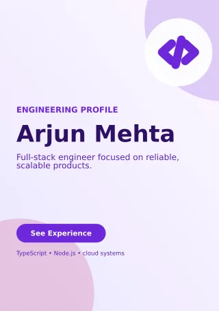 Aurora Software Engineer Resume One-page Resume — editable white résumé and career template, a4 print