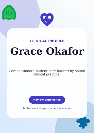 Botanical Nurse Resume Creative Resume — editable white résumé and career template, a4 print