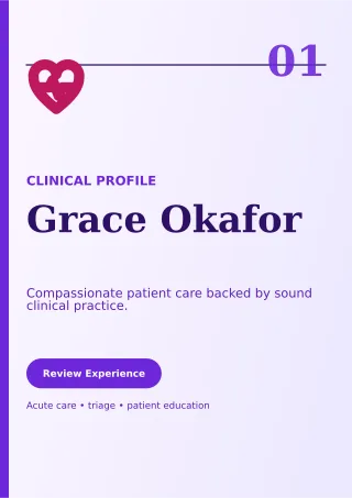 Editorial Nurse Resume Creative Resume — editable white résumé and career template, a4 print