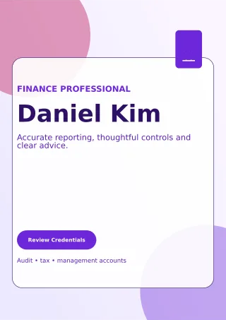 Glass Accountant Resume Professional CV — editable white résumé and career template, a4 print