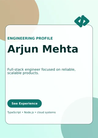 Glass Software Engineer Resume Creative Resume — editable white résumé and career template, a4 print