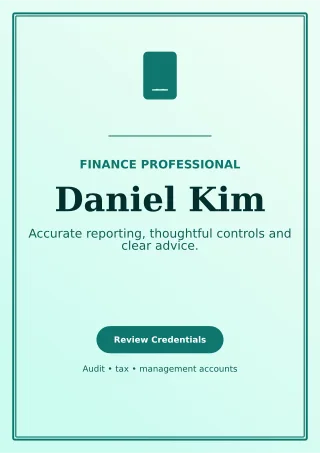 Luxe Accountant Resume Professional CV — editable white résumé and career template, a4 print