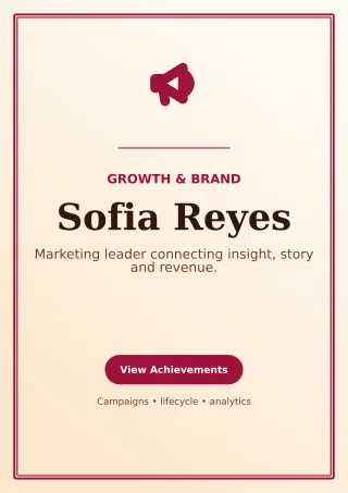 Luxe Marketing Manager Resume Professional CV — editable white résumé and career template, a4 print