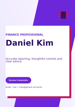 Neo Accountant Resume One-page Resume — editable white résumé and career template, a4 print