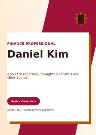 Neo Accountant Resume Professional CV — editable white résumé and career template, a4 print
