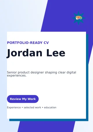 Neo Product Designer Resume One-page Resume — editable white résumé and career template, a4 print