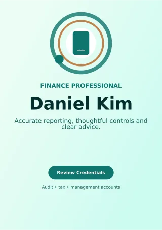 Orbit Accountant Resume One-page Resume — editable white résumé and career template, a4 print