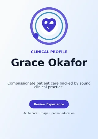 Orbit Nurse Resume One-page Resume — editable white résumé and career template, a4 print