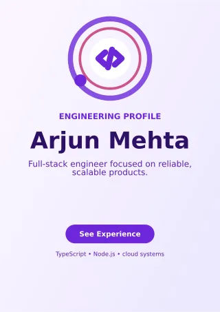 Orbit Software Engineer Resume Creative Resume — editable white résumé and career template, a4 print