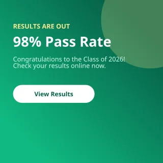 Results Out — editable green school template, instagram post