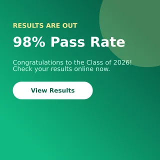 Results Out — editable green school template, instagram post