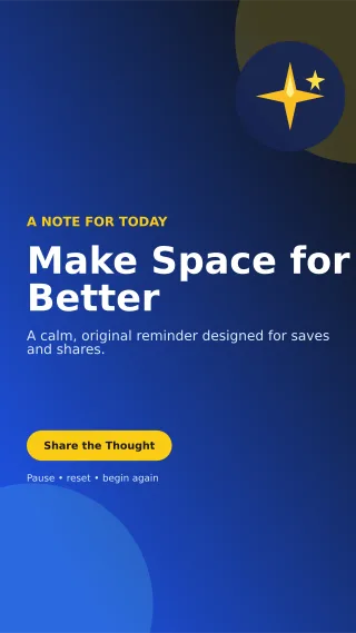 Aurora Original Quote Story — editable blue social media template, story / reel