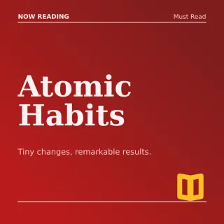 Book Recommendation — editable red social media template, instagram post