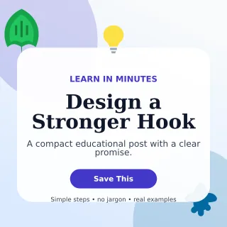 Botanical Mini Tutorial Square Post — editable white social media template, instagram post