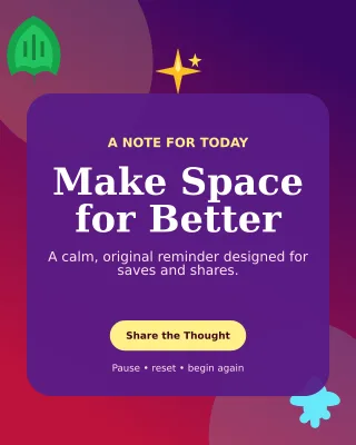 Botanical Original Quote Portrait Post — editable purple social media template, instagram portrait