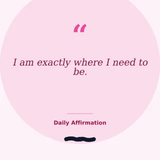 Daily Affirmation — editable white social media template, instagram post