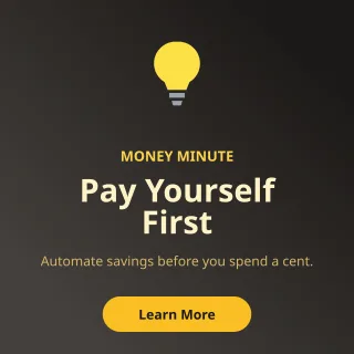 Finance Tip — editable black social media template, instagram post