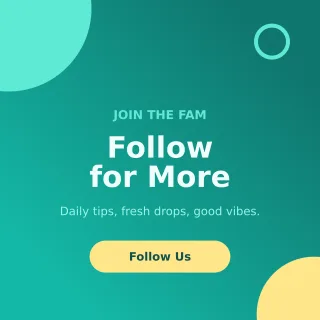 Follow Us Follow Us — editable teal social media template, instagram post