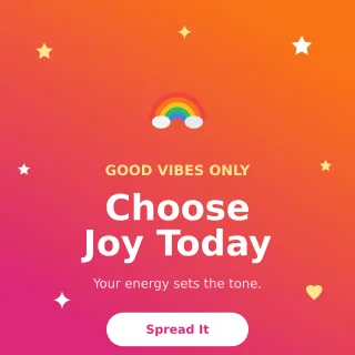Good Vibes Only — editable pink social media template, instagram post