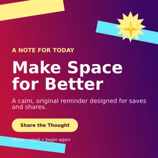 Kinetic Original Quote Square Post — editable purple social media template, instagram post