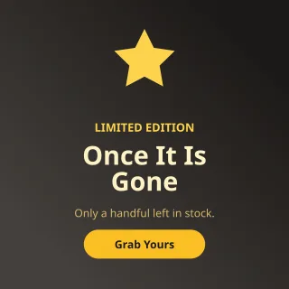 Limited Edition — editable black social media template, instagram post
