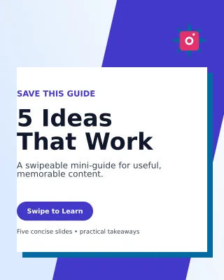 Neo Carousel Tips Portrait Post — editable white social media template, instagram portrait