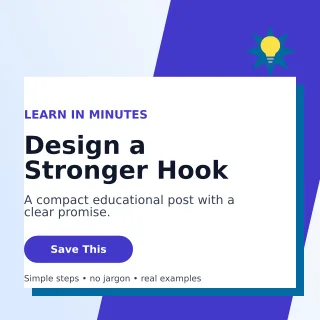 Neo Mini Tutorial Square Post — editable white social media template, instagram post