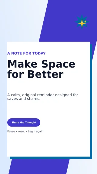 Neo Original Quote Story — editable white social media template, story / reel