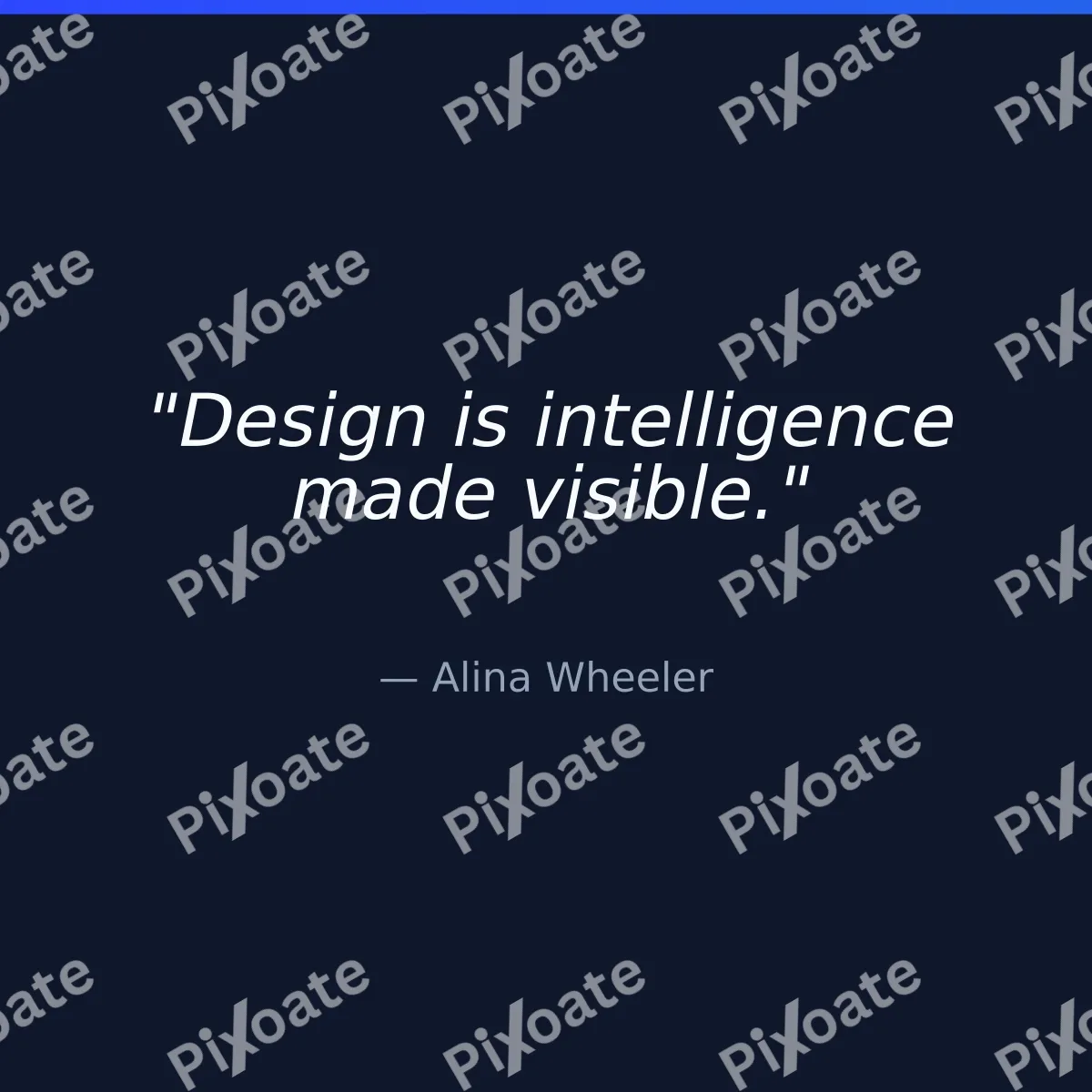 Quote Quote — editable blue social media template, instagram post