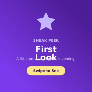 Sneak Peek Sneak Peek — editable purple social media template, instagram post