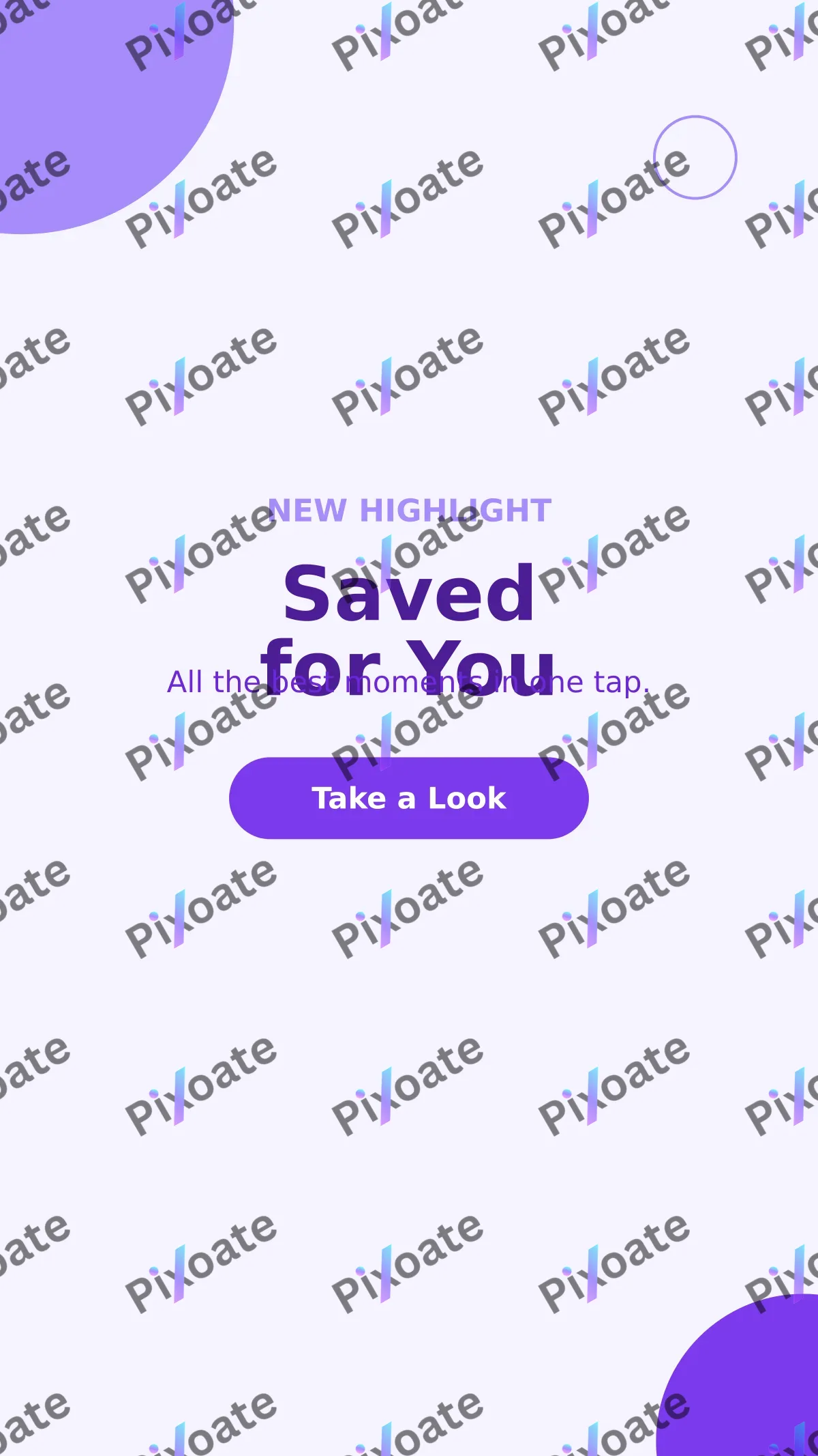 Story Highlight Story Highlight — editable white social media template, story / reel