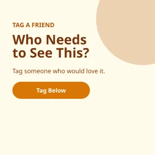 Tag a Friend — editable white social media template, instagram post