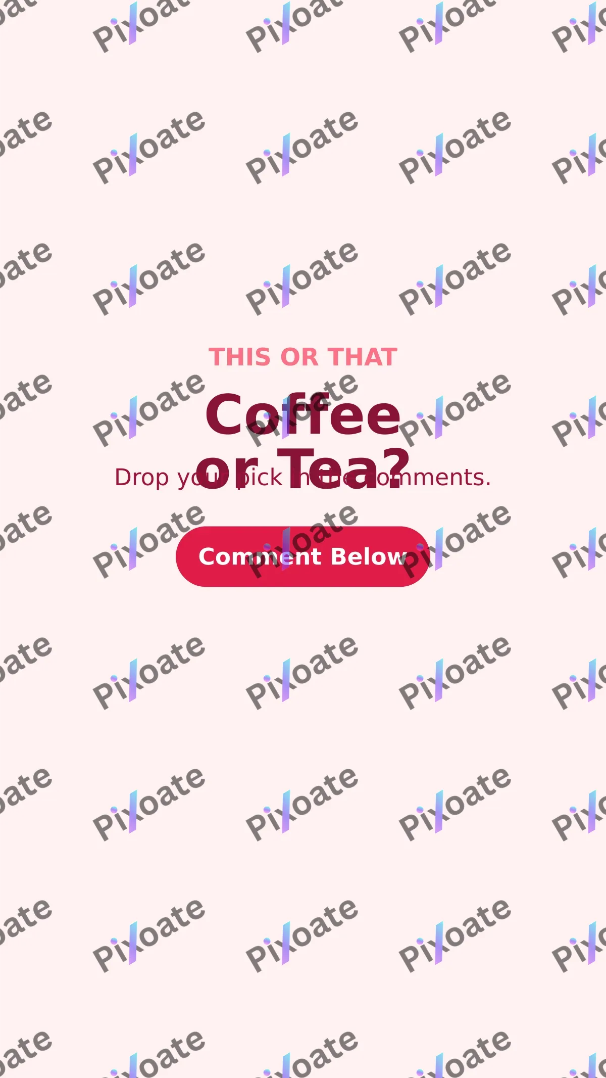 This or That This or That — editable white social media template, story / reel