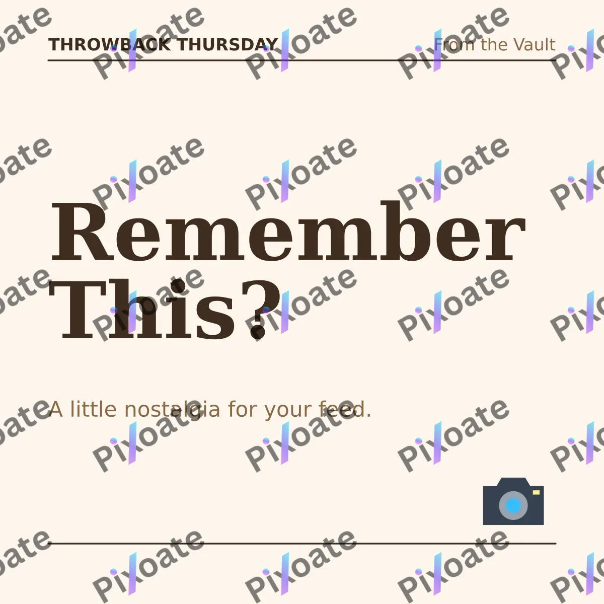 Throwback Thursday Throwback Thursday — editable white social media template, instagram post