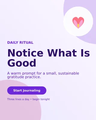 Aurora Gratitude Journal Portrait Post — editable white spiritual wellness template, instagram portrait