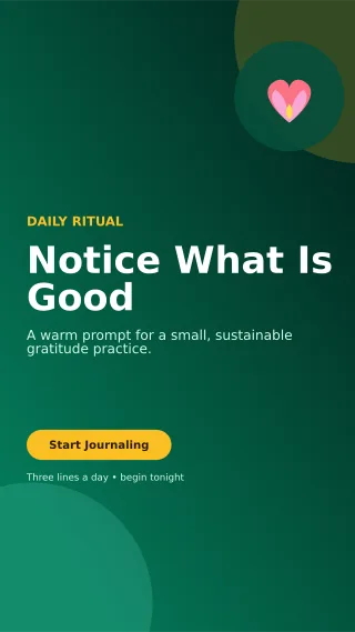 Aurora Gratitude Journal Story — editable black spiritual wellness template, story / reel