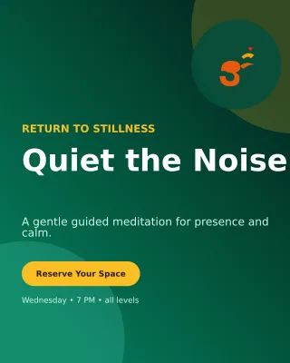 Aurora Meditation Session Portrait Post — editable black spiritual wellness template, instagram portrait