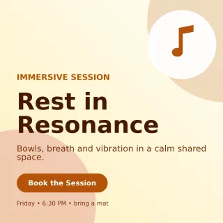 Aurora Sound Healing Square Post — editable white spiritual wellness template, instagram post