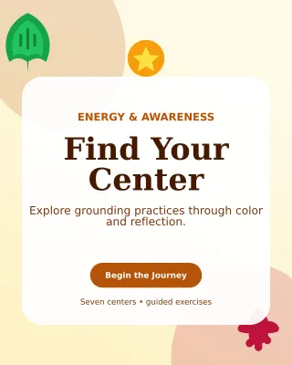 Botanical Chakra Workshop Portrait Post — editable white spiritual wellness template, instagram portrait