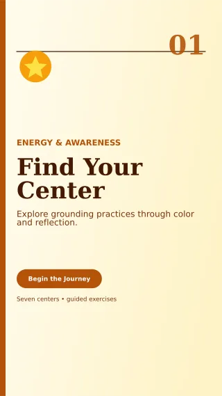 Editorial Chakra Workshop Story — editable white spiritual wellness template, story / reel