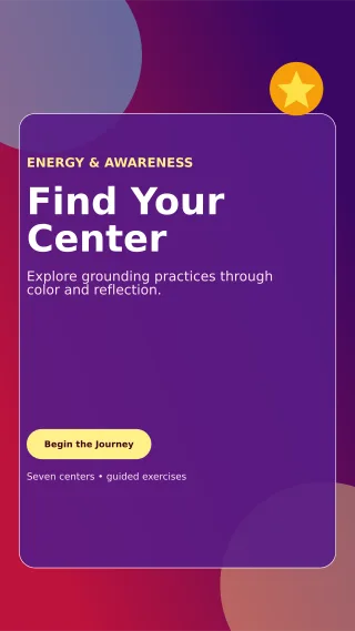 Glass Chakra Workshop Story — editable purple spiritual wellness template, story / reel