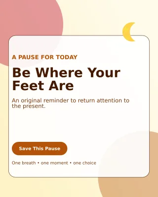 Glass Mindfulness Reminder Portrait Post — editable white spiritual wellness template, instagram portrait
