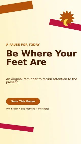 Kinetic Mindfulness Reminder Story — editable white spiritual wellness template, story / reel