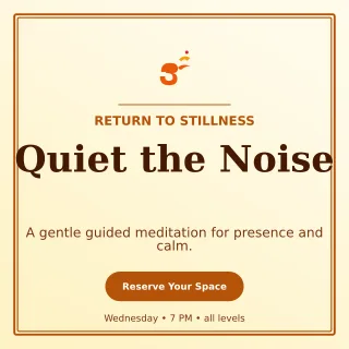 Luxe Meditation Session Square Post — editable white spiritual wellness template, instagram post