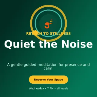 Orbit Meditation Session Square Post — editable black spiritual wellness template, instagram post
